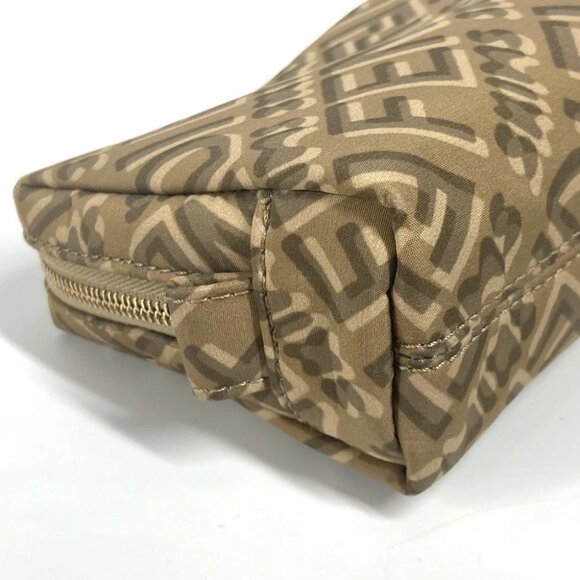 FENDI 8N0179 SKIMS collaboration logo Multi Pouch Cosmetics Pouch Nylon Beige - Picture 8 of 16